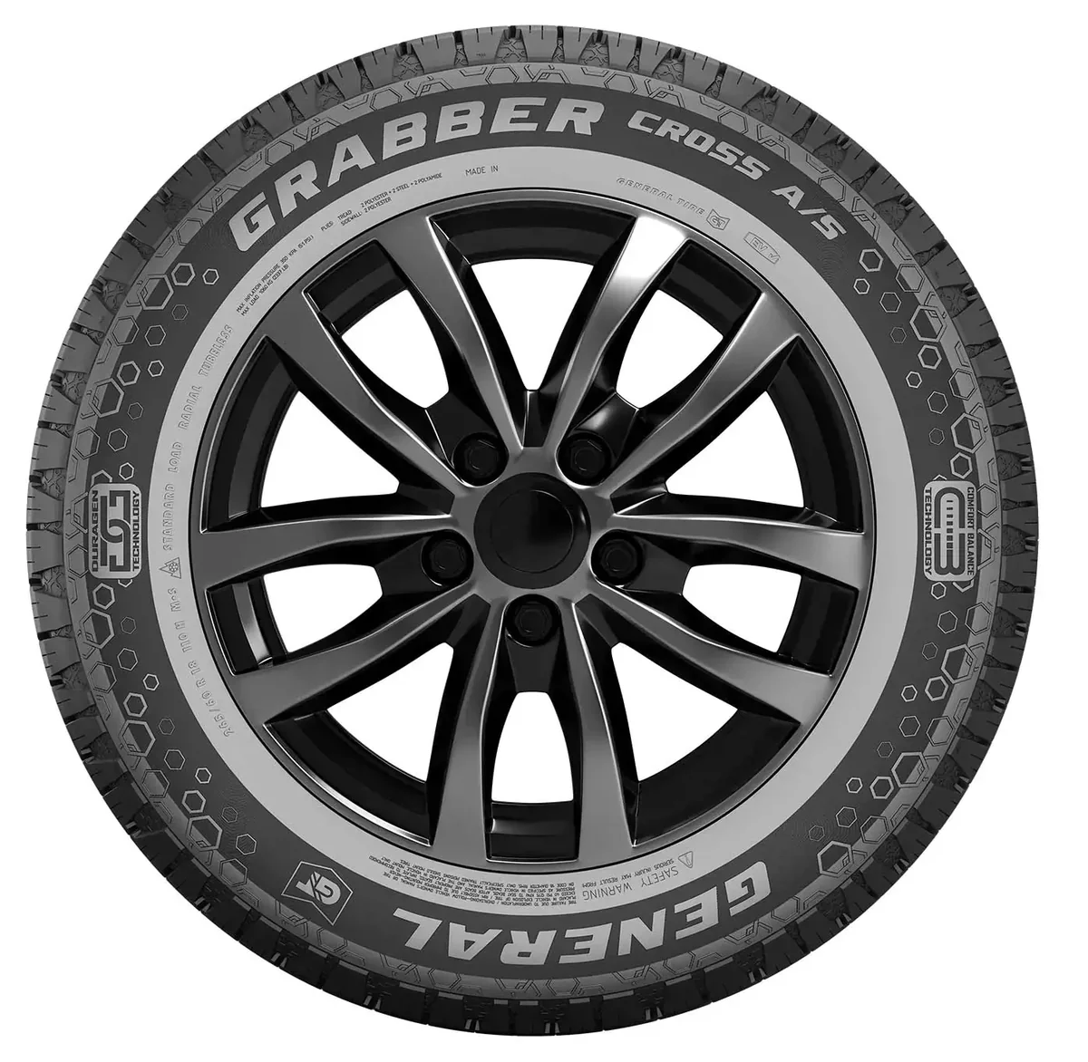General 255/50R20 109V XL FR GRABBER CROSS A/S EV