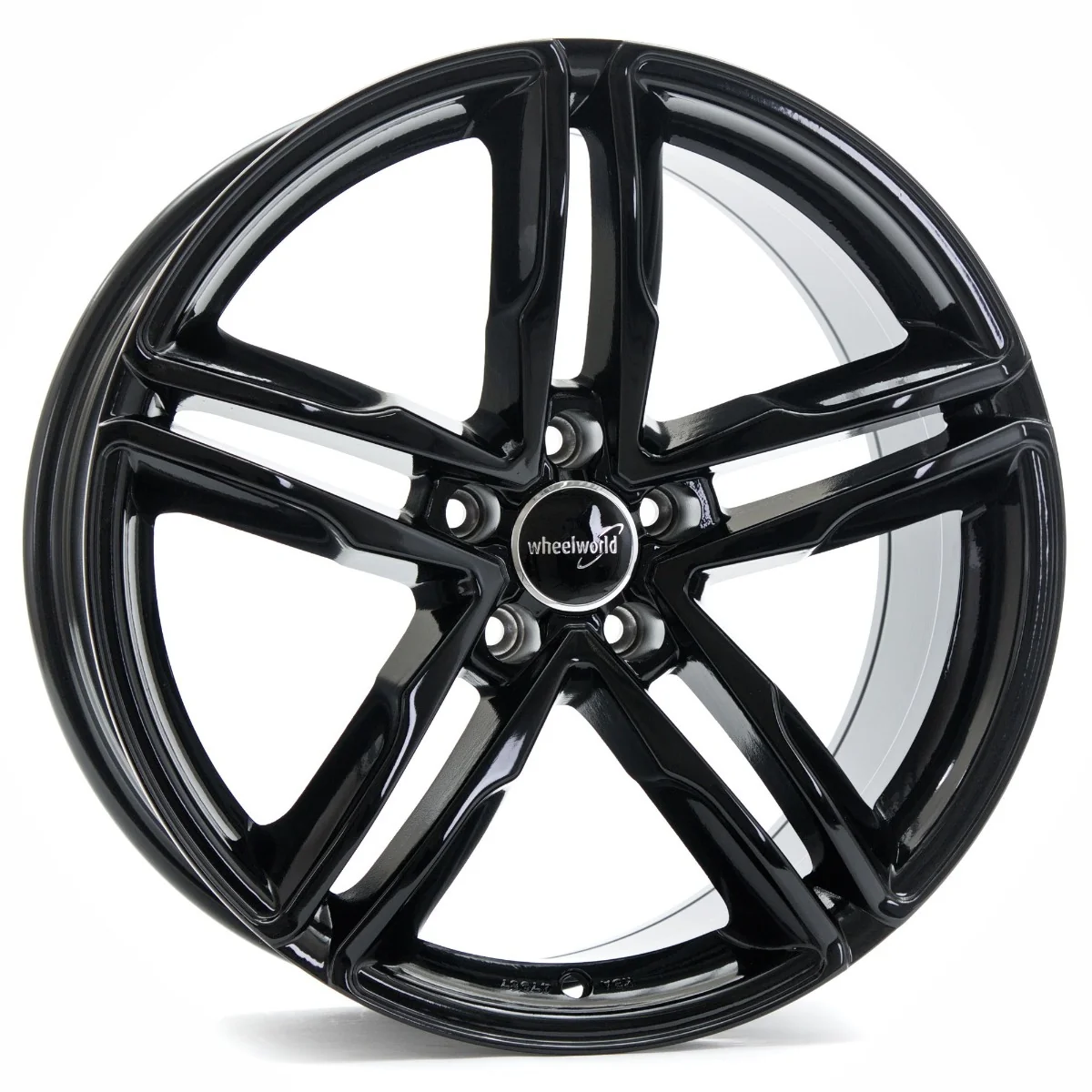 Axxion AX7 9x21 ET22 ( 66.6 ) 5x112 Black