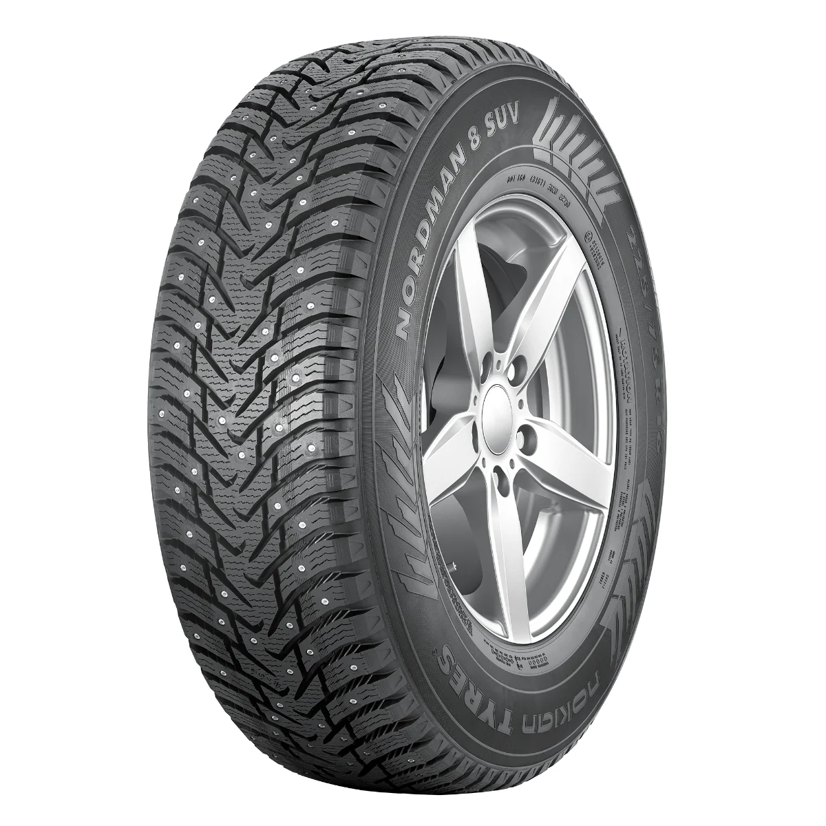 Nokian 235/55R19 105T NORDMAN 8 SUV XL studded tik 1 vnt.