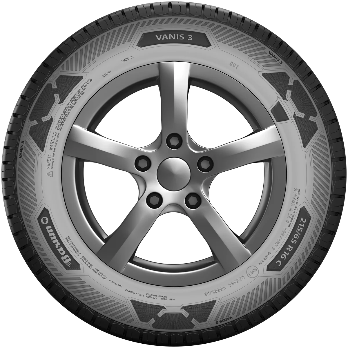 Barum 215/65R16C 109/107T (106T) Vanis 3 8PR