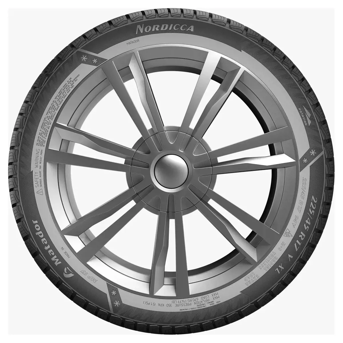 Matador 215/40R17 87V MP93 NORDICCA XL FR