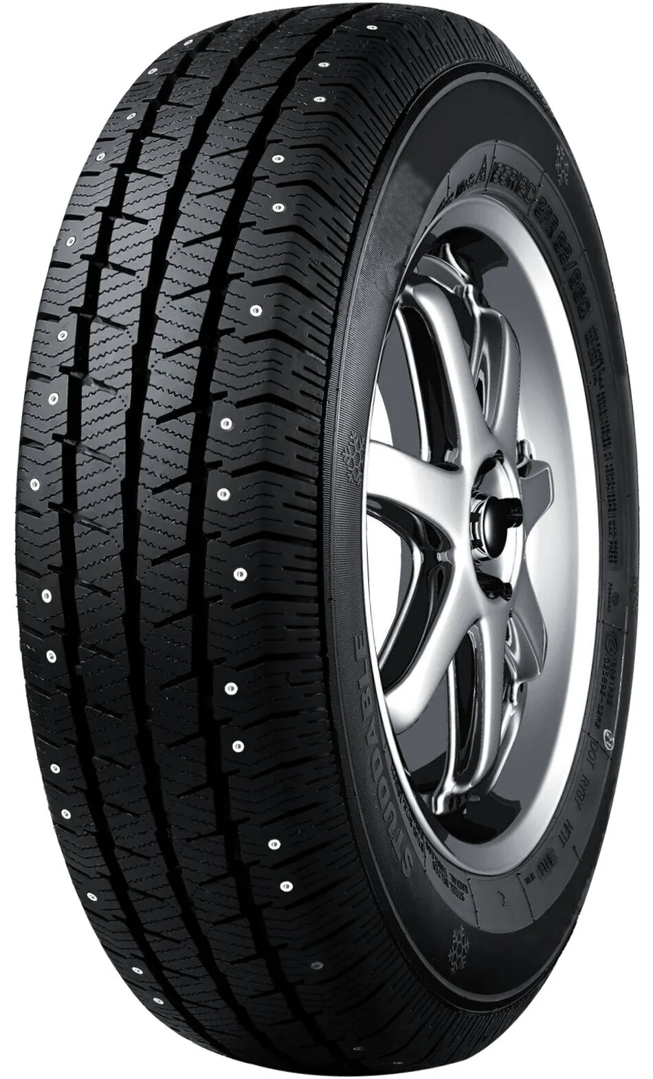 Ecovision 185/80R14C 102/100R WV-06 studded