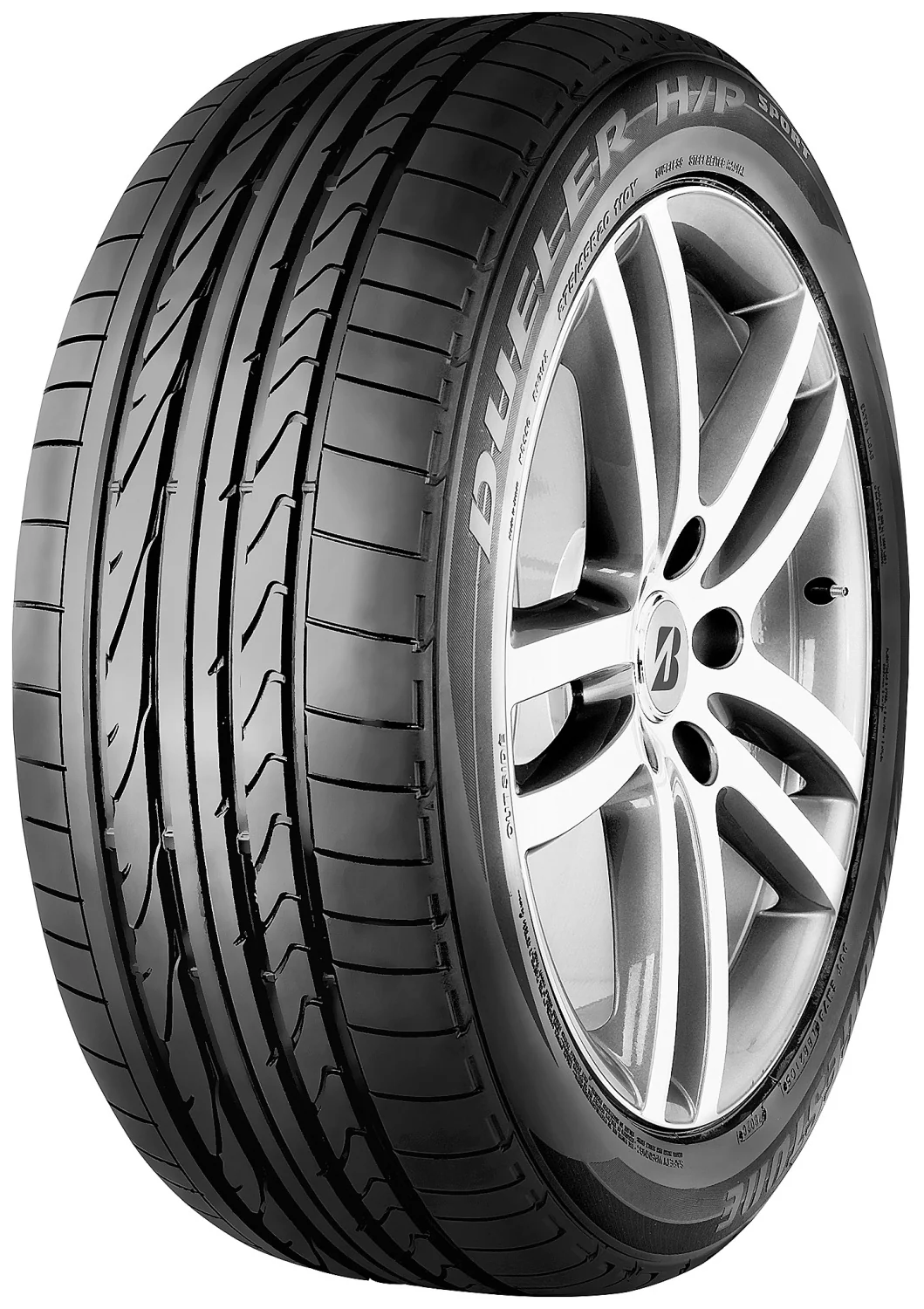 BRIDGESTONE 285/45R19 111W Dueler Sport H/P * RFT XL RG X6 (E70);BMW X5;(E71);BMW X6(E71);BMW X5(E70)
