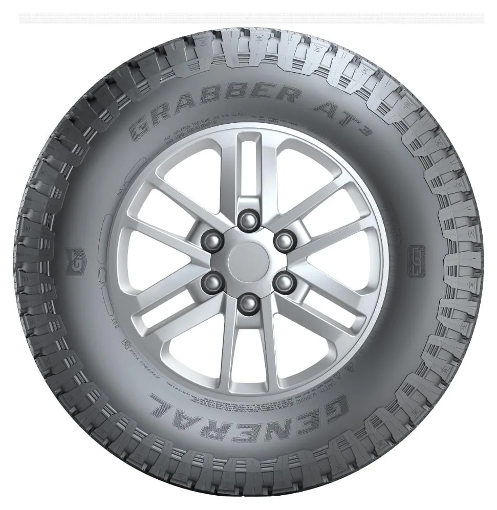 General LT315/70R17 121/118S LRE FR Grabber AT3 OWL 10PR