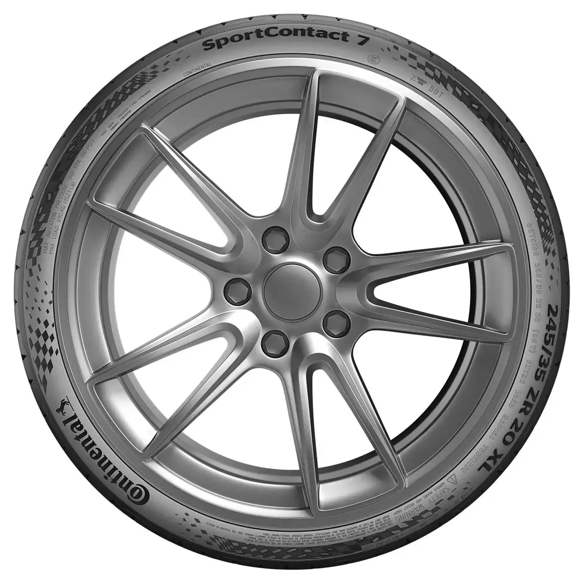 Continental 245/40R21 100Y XL FR CSC 7 EVC