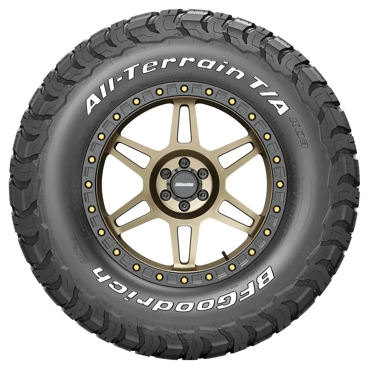 BF Goodrich LT245/70R16 113/110S ALL-TERRAIN T/A KO3 LRD TV RWL GO EVc