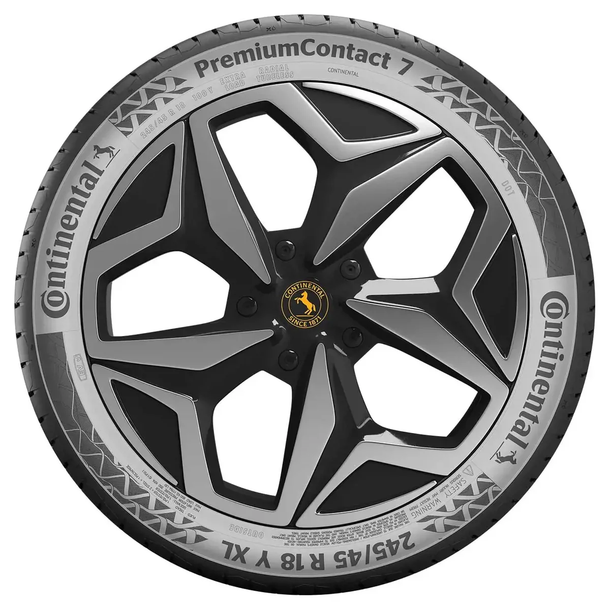 Continental 245/45R18 100Y XL FR PremiumContact 7 EV