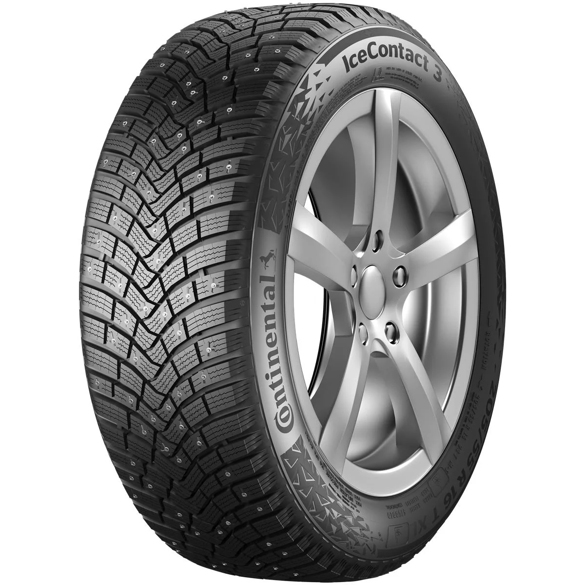 Continental 215/55R18 99T XL FR IceContact 3 TA EVc studded