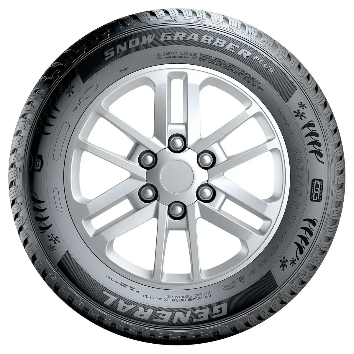 General 235/60R17 106H XL FR SNOW GRABBER PLUS EVc