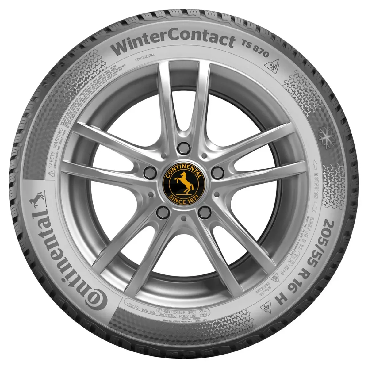 Continental 205/60R16 96H XL WinterContact TS 870 EVc