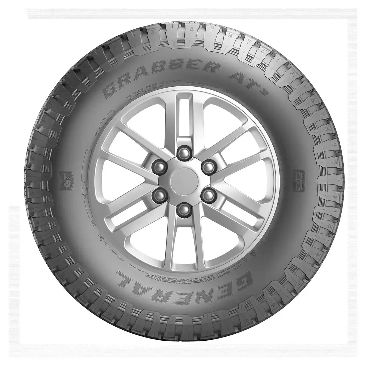 General 255/65R19 114H XL FR Grabber AT3