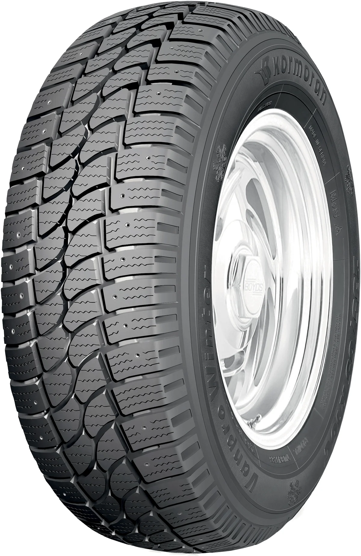 Kormoran 195/75R16C 107R VANPRO WINTER studded