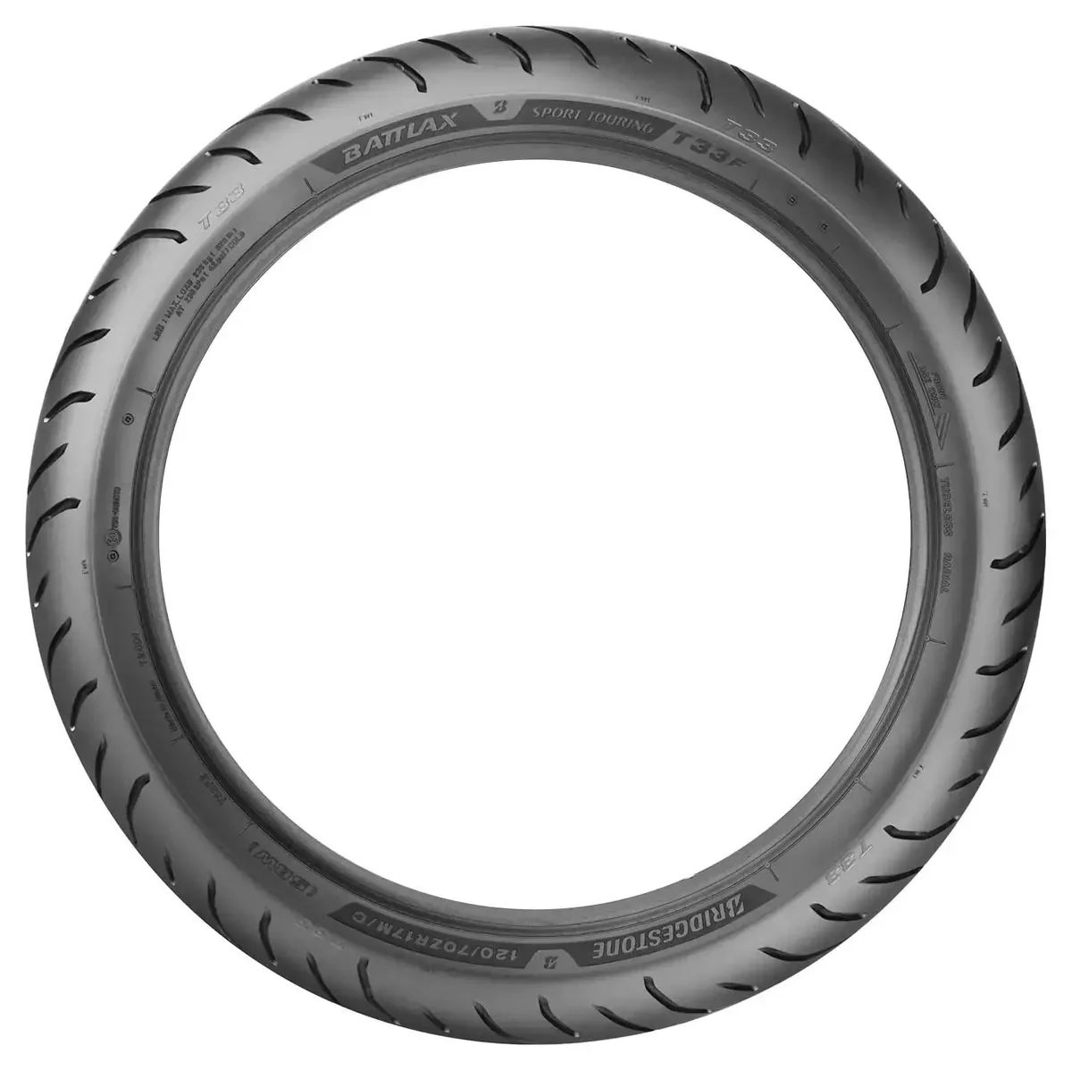 BRIDGESTONE 110/80 ZR18 Battlax Sport Touring T33F (58W) TL